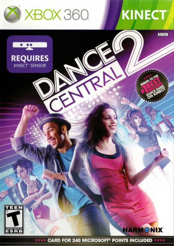 Dance Central 2 box art for Xbox 360